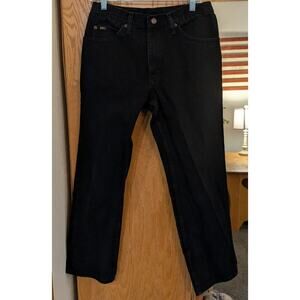 Lee Men's Straight Jeans - Black Excellent Condition! 32x30